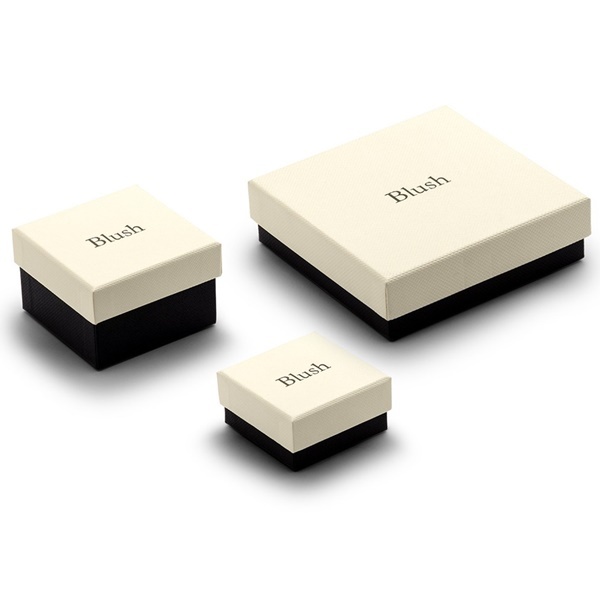 Blush Колие 14k, Буква N