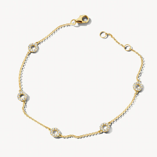 Blush Гривна 14k