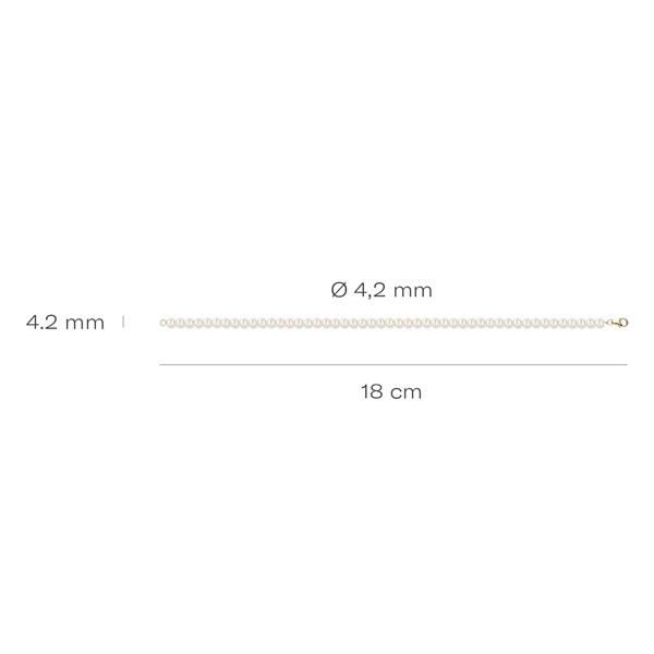 Blush Гривна 14k