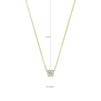 Blush Колие 14k