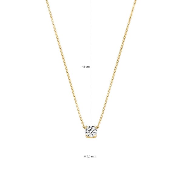 Blush Колие 14k