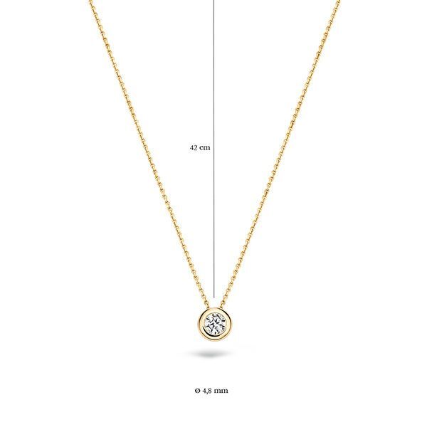 Blush Колие 14k