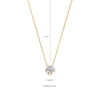 Blush Колие 14k