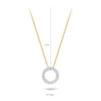 Blush Колие 14k