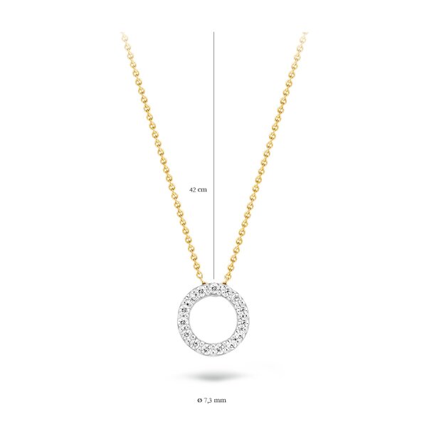 Blush Колие 14k