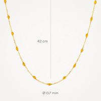 Blush Колие 14k