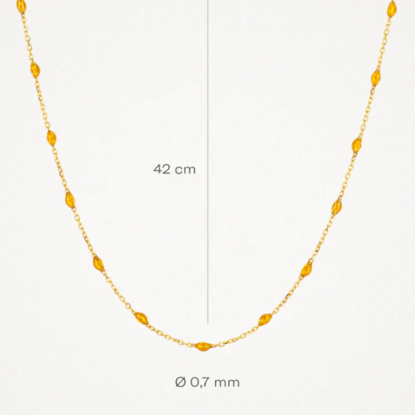 Blush Колие 14k