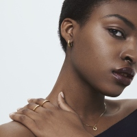 Pandora Златни обеци Сезони