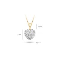 Blush Висулка 14k