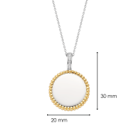 Ti Sento Milano Висулка с верижка с една степен на закопчаване