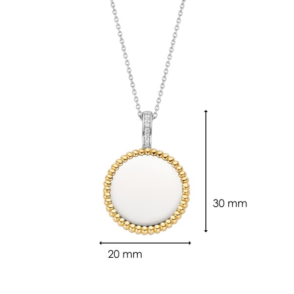 Ti Sento Milano Висулка с верижка с една степен на закопчаване