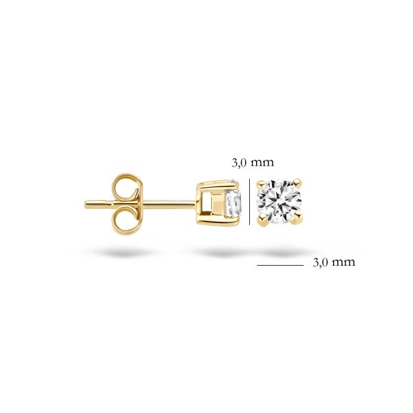 Blush Обеци 14k