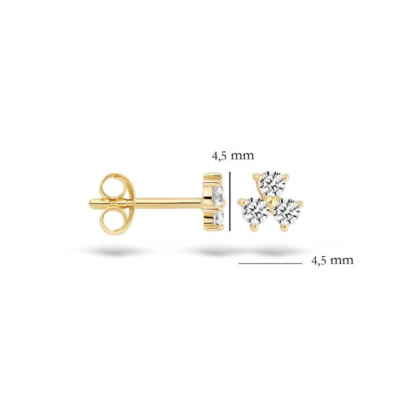 Blush Обеци 14k