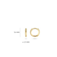 Blush Обеци 14k