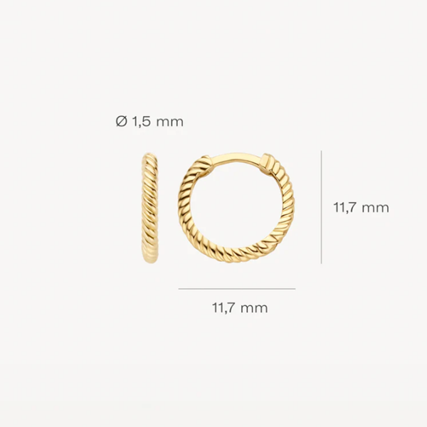 Blush Обеци 14k