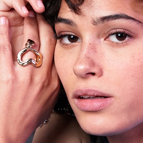 UNOde50 Пръстен Nailed HEART