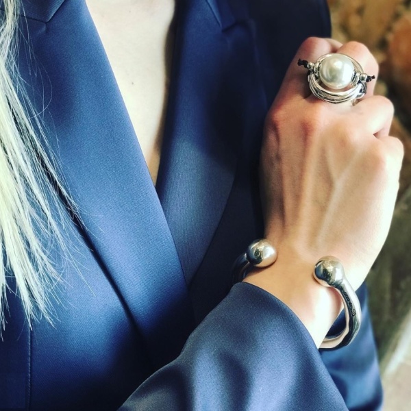 UNOde50 Пръстен A Pearl Of Wisdom