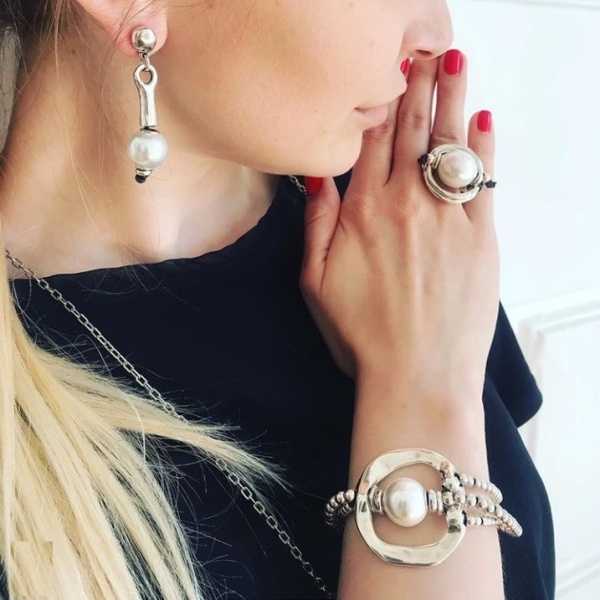 UNOde50 Пръстен A Pearl Of Wisdom