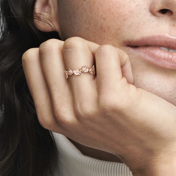 Pandora Пръстен Цвете на настроението