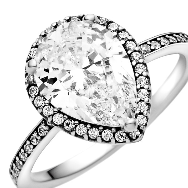 Pandora Пръстен Капки от любов