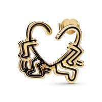 Keith Haring x Pandora Обеца (единична) Walking Heart