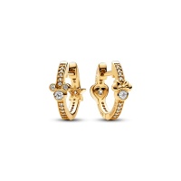 Disney x Pandora Обеци Обичта на Мини и Мики