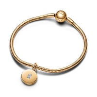 Pandora Отваряем медальон за гравиране Днес, утре, винаги