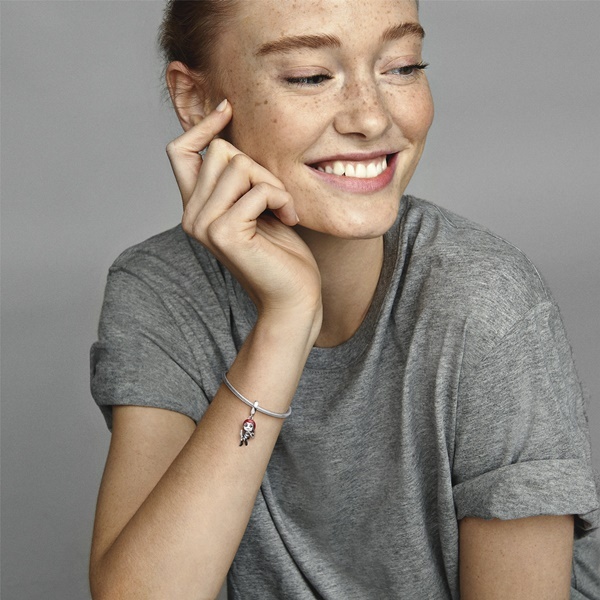 Marvel x Pandora Талисман висулка Черната вдовица