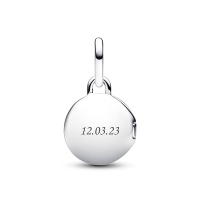 Pandora Отваряем медальон за гравиране Днес, утре, винаги