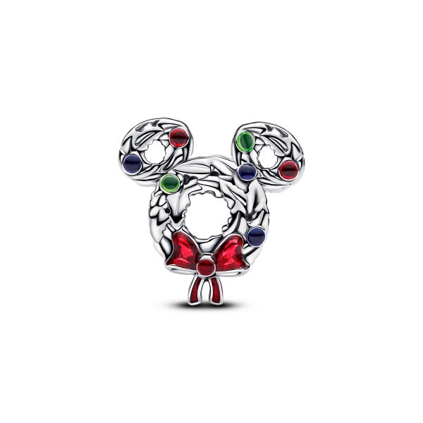 Disney x Pandora Талисман Коледен Мики венец