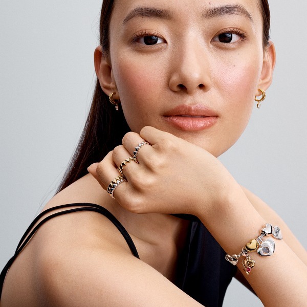 Pandora Двойна висулка Обич завинаги