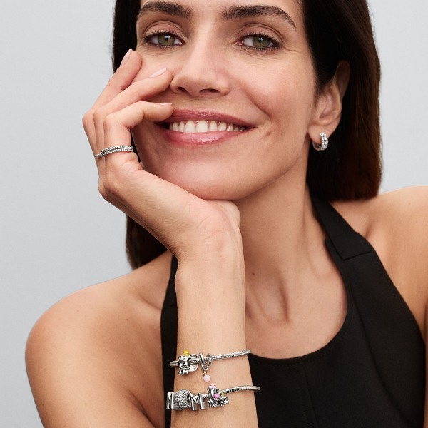 Disney x Pandora Талисман Дъмбо и мама