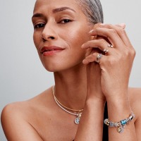 Pandora Талисман висулка Слънце и Луна