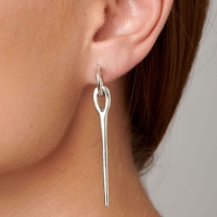 UNOde50 Обеци Needle And Button