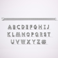 Pandora Reflexions Клипс Буква F