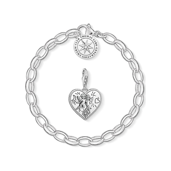 Thomas Sabo Гривна + Подарък Charm, колекция Charm Club