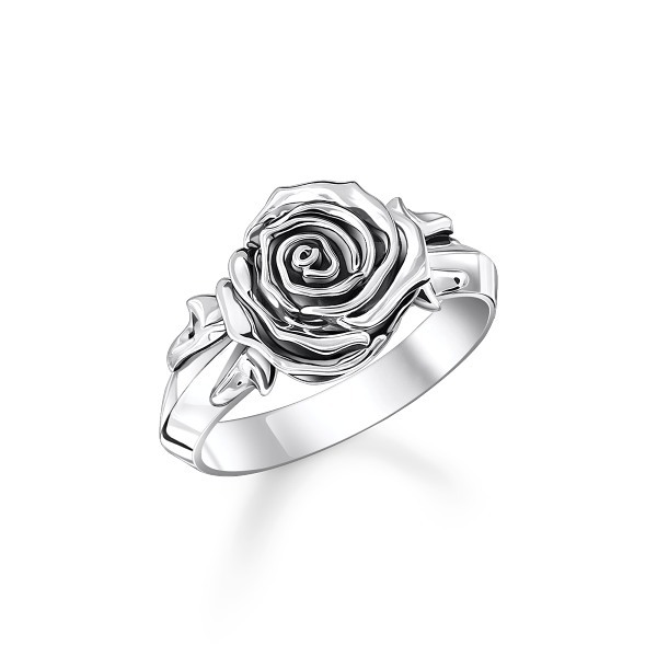 Thomas Sabo Пръстен, колекция Midnight Rose